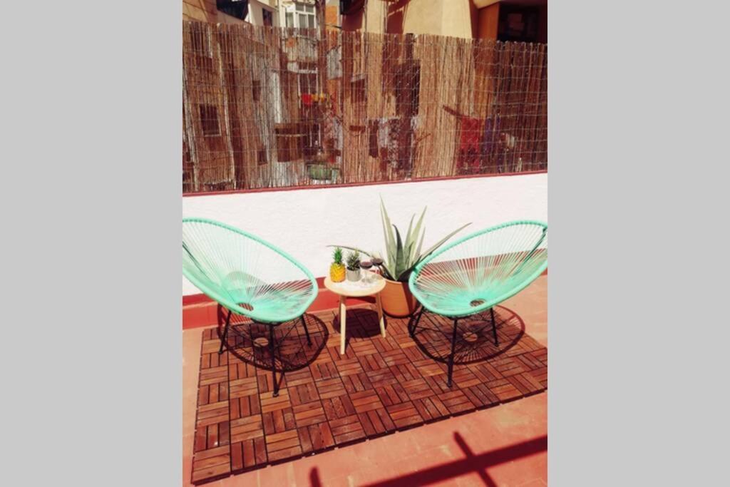 M3 Terrace. Cool Apartment 15 Min Center By Metro Есплуґес-де-Льобреґат Екстер'єр фото